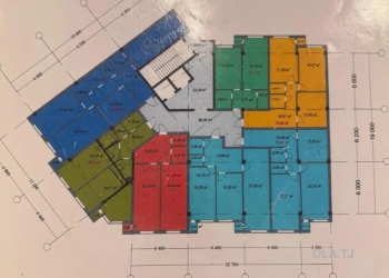 2 комнатная квартира, 3 этаж, 82 м²