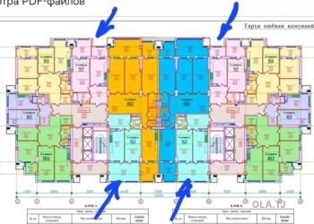 2 комнатная квартира, 17 этаж, 74 м²
