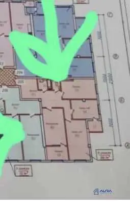2 комнатная квартира, 16 этаж, 9 м²