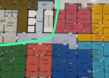 6 комнатная квартира, 3 этаж, 222 м²