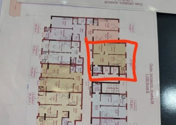 2 комнатная квартира, 6 этаж, 57 м²