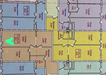 2 комнатная квартира, 11 этаж, 89 м²