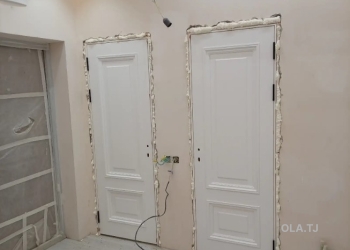 Установка межкомнатных дверей