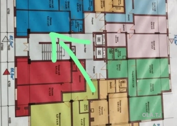 2 комнатная квартира, 8 этаж, 108 м²