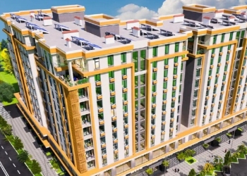 3 комнатная квартира, 5 этаж, 96 м²