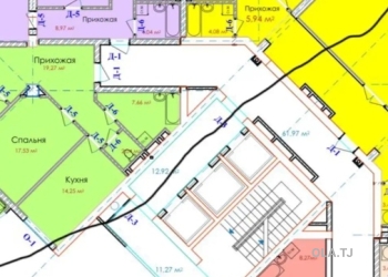 6 комнатная квартира, 11 этаж, 280 м²