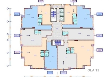 1 комнатная квартира, 10 этаж, 62 м²