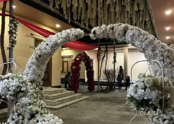 Услуги по оформлению арками