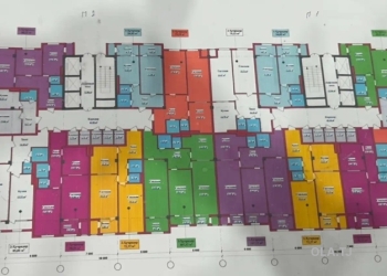 2 комнатная квартира, 2 этаж, 63 м²