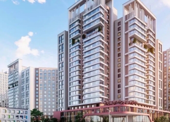 1 комнатная квартира, 14 этаж, 56 м²
